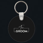 Groom I Do Crew Bachelor Bröllopsfest Matchin Nyckelring<br><div class="desc">Matchning av Bröllopsfesten Groom I do Crew Bachelor</div>