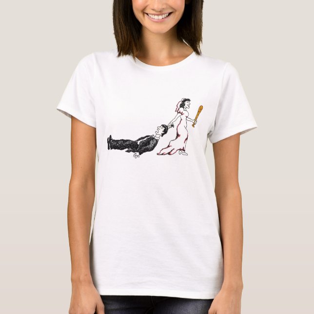 Groom kommer iväg! tee (Framsida)