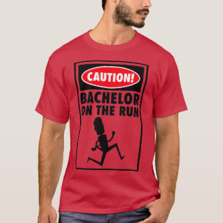 Groom Marining Bröllopsdag 4 för bachelor Caution T Shirt
