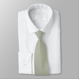 Groom Marskalkar Initialer Soft Sage Grönt Bröllop Slips