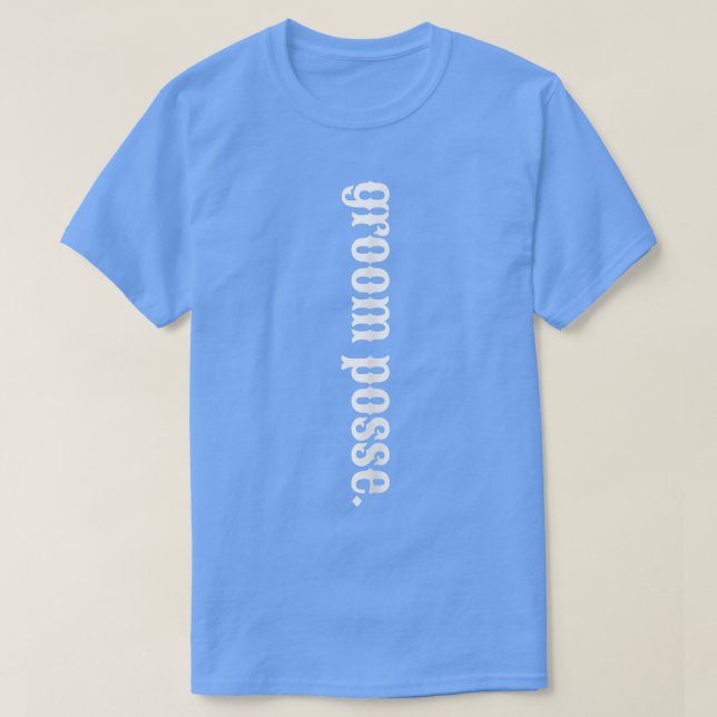 Groom Marskalkars Möhippa Bride Bröllop Matching V T Shirt (Design framsida)