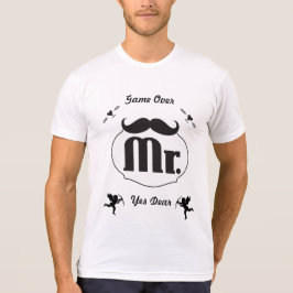 Groom Mustache spelar Tee Shirt