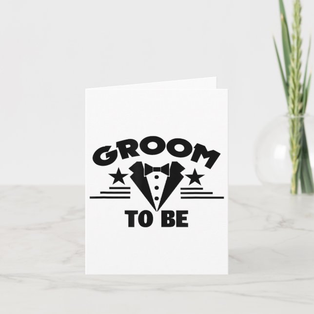 Groom och Bride Bröllop S - Groom till 2017_1 Kort (Framsida)