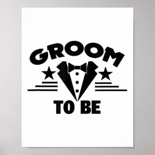 Groom och Bride Bröllop S - Groom till 2017_1 Poster