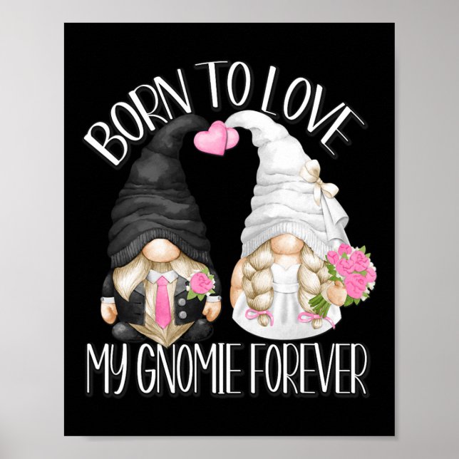 Groom- och bridgrader för par av Bröllop Poster (Framsidan)