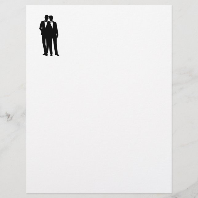 Groom och Groom Bröllop (Framsida)