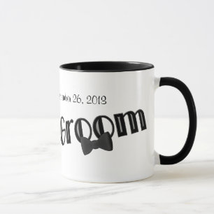 Groom Personlig Bröllop Mugg