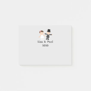 Groom Post-it Block