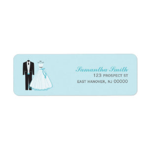 Groom Returadress Etikett