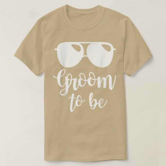 Groom som Marskalkar Groom Squad Bride Groom Wedd T Shirt (Design framsida)