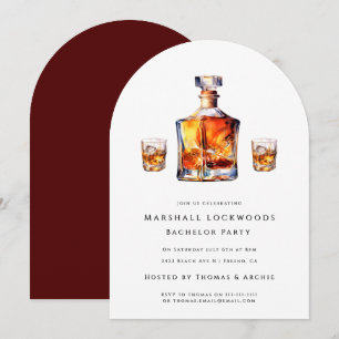 Groom som ska bjudas in till supportpart inbjudningar