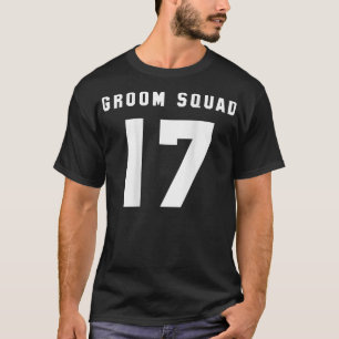Groom Squad 2017 Jersey Marskalkars T Shirt