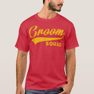 Groom Squad Bachelor Party Bröllop 2 T Shirt