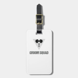 Groom Squad Bagagebricka