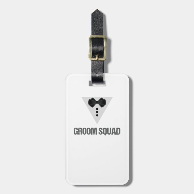 Groom Squad Bagagebricka (Vertikal Framsida)