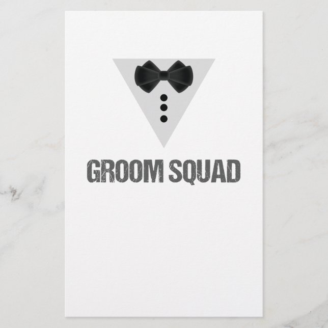 Groom Squad Brevpapper (Framsida)