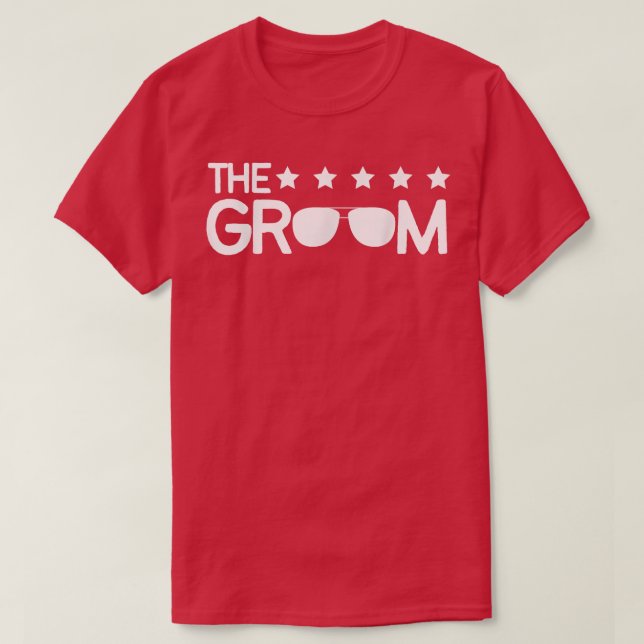 Groom Squad Marskalkars Crew Team Funny Bachelor P T Shirt (Design framsida)