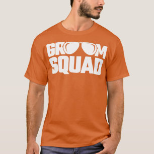 Groom Squad Marskalkars Funny Stag Bachelor Party T Shirt
