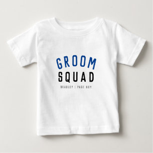 Groom Squad   Modern Bachelor Groomsman Snyggt T Shirt