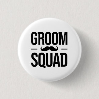 Groom Squad Mustache Knapp
