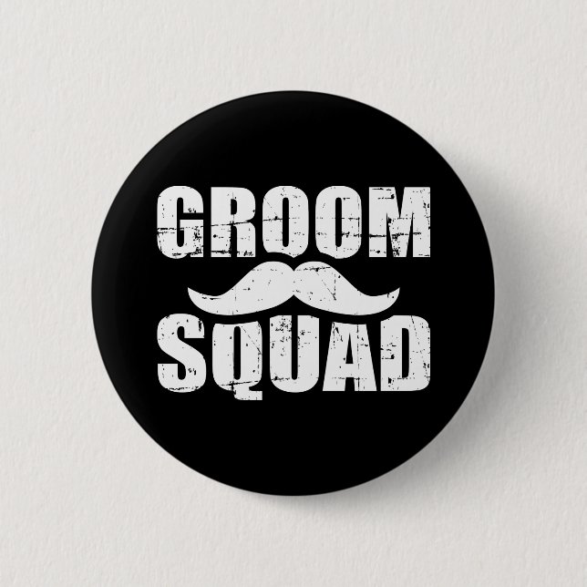 Groom Squad-reklamfest Knapp (Framsida)