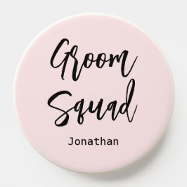 Groom Squad Rosa Black Bröllop