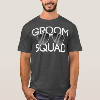Groom Squad Sunglasses Bröllop Bachelor Party 5 T Shirt
