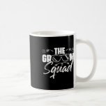 Groom Squad sungles Bröllop Bachelor Party Gro Kaffemugg<br><div class="desc">Groom Squad Sungles Bröllop Bachelor Party Marskalkar 1</div>
