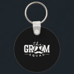 Groom Squad sungles Bröllop Bachelor Party Gro Nyckelring<br><div class="desc">Groom Squad Sungles Bröllop Bachelor Party-Marskalkar</div>