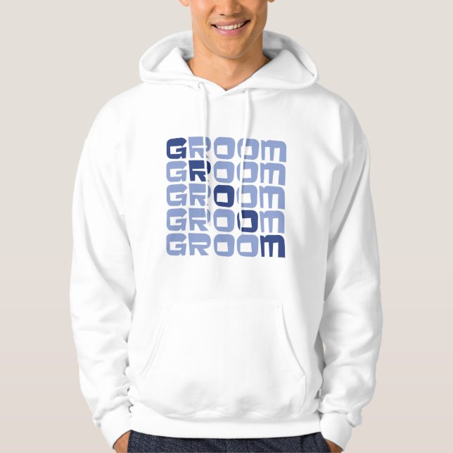 Groom Sweatshirt Hoodie (Framsida)