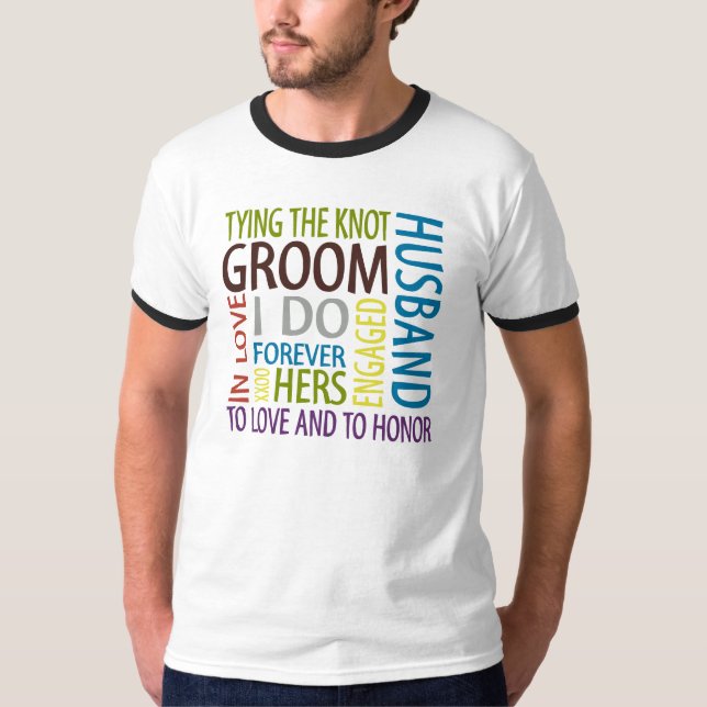 Groom T-shirt (Framsida)