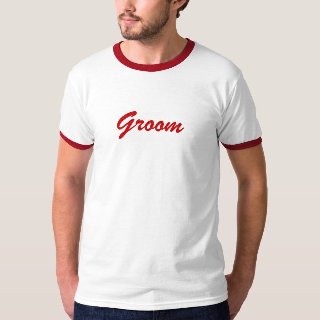 Groom T-Shirt (Framsida)