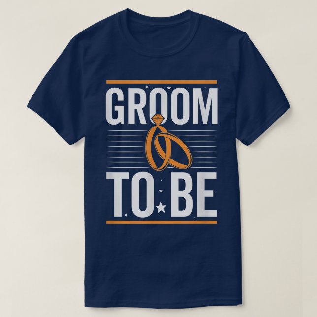 Groom To Be, Bachelor Party  T Shirt (Design framsida)