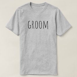 Groom To Be Bridal Party Wedding T Shirt