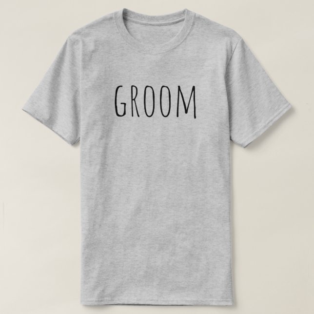 Groom To Be Bridal Party Wedding T Shirt (Design framsida)