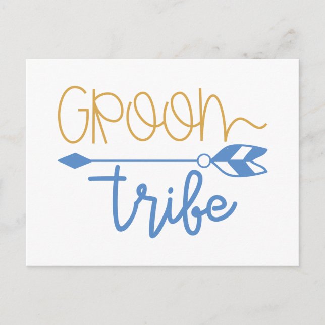 Groom Tribe Vykort (Framsida)