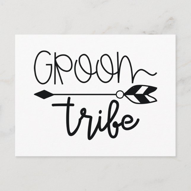 Groom Tribe Vykort (Framsida)