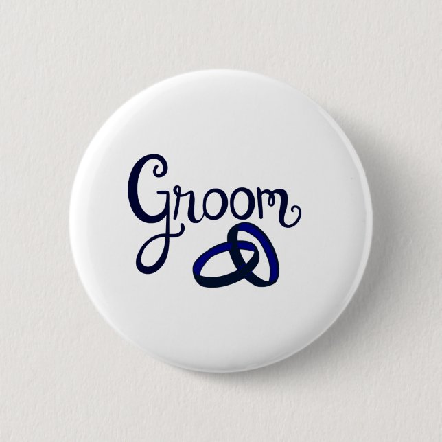 Groom Wedding Favors Knapp (Framsida)