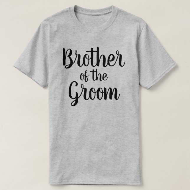 Groombrodern T Shirt (Design framsida)