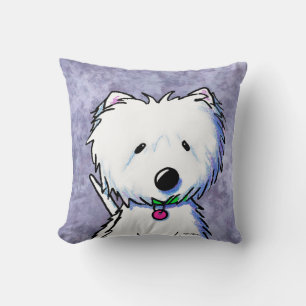 Groomed Gorgous Westie Pillow Kudde