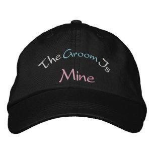 Groomen är min broderad keps