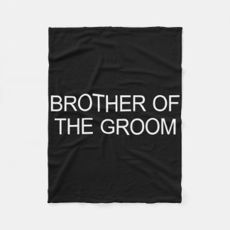 Groomens broder - fleecefilt