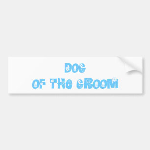 Groomens hund bildekal