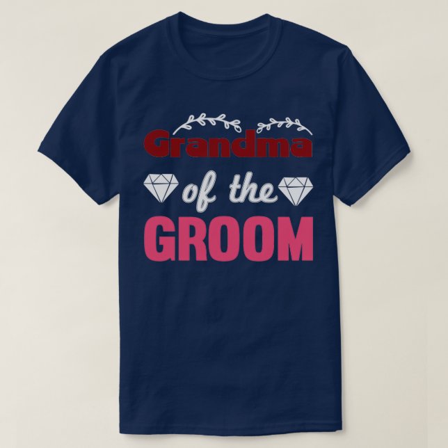 Groomens mormor t shirt (Design framsida)