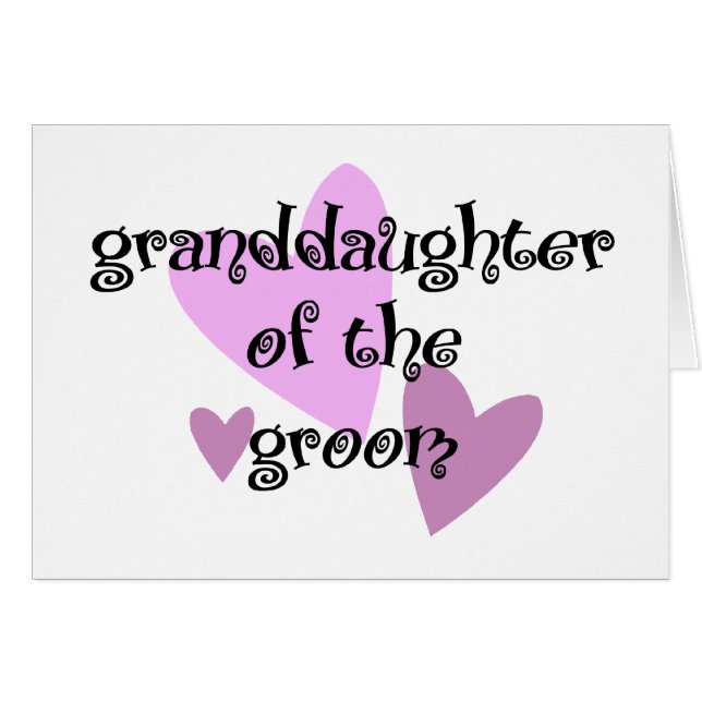 Groomens stordotter hälsningskort (Framsidan Horizontal)