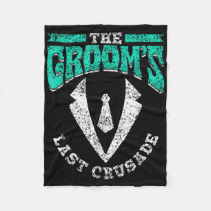 Groomerna senaste Crusade Team Bride Party Groom B Fleecefilt