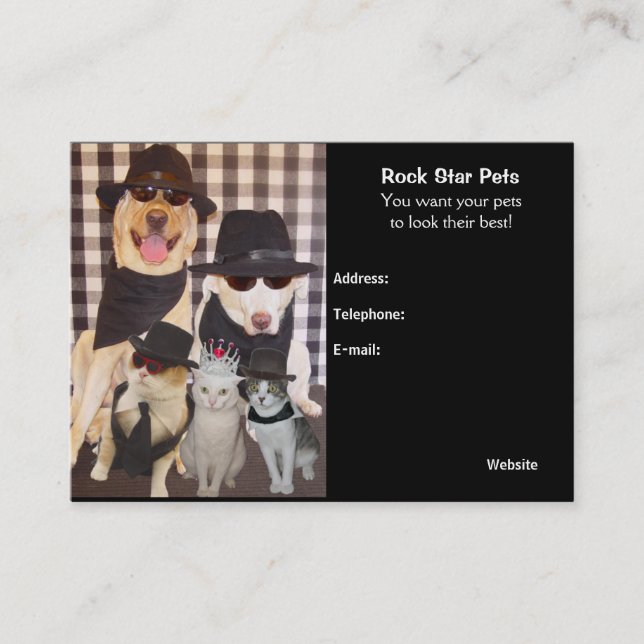 Groomers kort (Framsida)