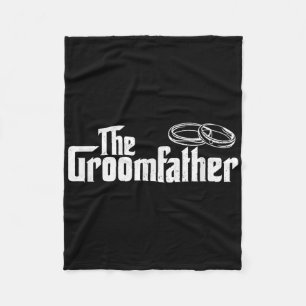Groomfadern - Far i Groom Bröllop Brid Fleecefilt