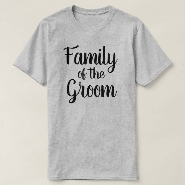 Groomfamiljen T Shirt (Design framsida)