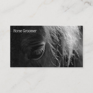Grooming Horse Visitkort